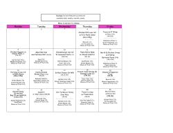 Pre-Paid Full and Reduced Lunches are available daily, weekly