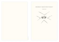 Strategic Choice Structuring