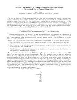 CSE 322 - Introduction to Formal Methods in Computer Science