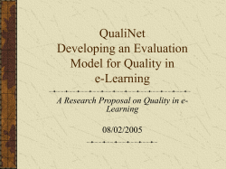 QualiNet Research Group