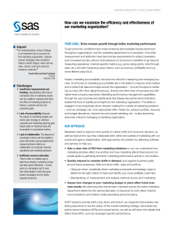 How can we maximize the efficiency and effectiveness of our