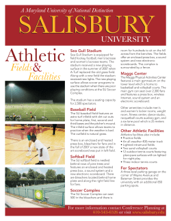 athletic sheet - Salisbury University