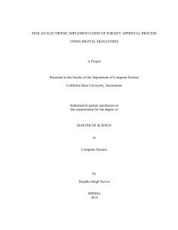 3. FKM Application Design - Sacramento