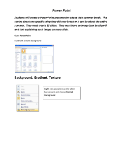 (can be clipart) and text explaining each image on