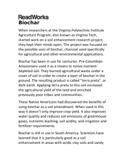 Biochar