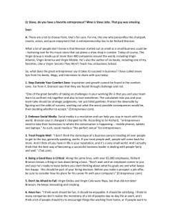 7 Tips From Richard Branson