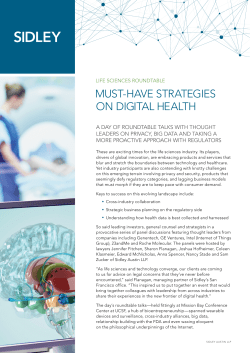 must-have strategies on digital health