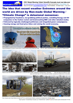 10 Jan 2014 WeatherAction News No 03