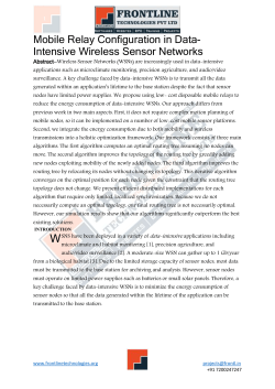 Mobile Relay Configuration in Data