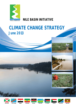 climate change strategy - Nile Information System