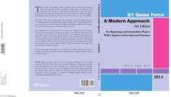 2/1 Game Force A Modern Approach 2014