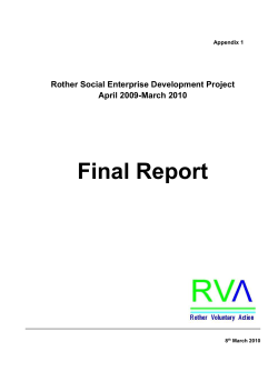 raw data required - Rother District Council