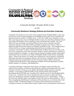 Community Spotlight - Community and Regional Resilience Institute