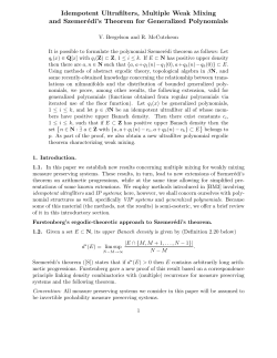 Idempotent Ultrafilters, Multiple Weak Mixing and Szemer&eacute;di`s