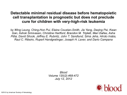 Powerpoint - Blood Journal