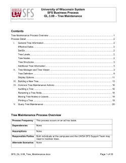 SFS GL.3.08 Tree Maintenance - University of Wisconsin System