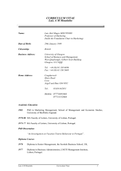 Curriculum Vitae