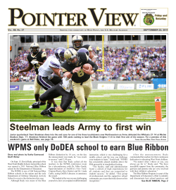 Steelman leads Army to first win WPMS only DoDEA