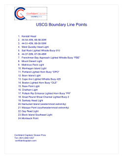USCG Boundary Line Points