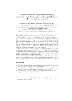 On some effective algorithms for solving capacitated clustering and