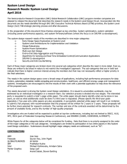 2016 SLD Research Needs Document