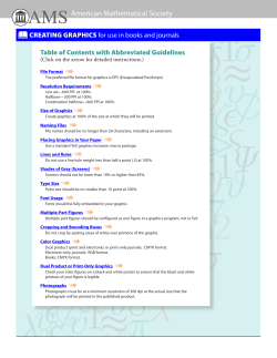 graphiCs - American Mathematical Society