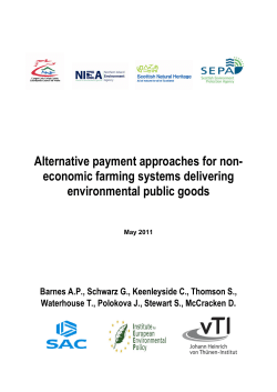 Alternative payment approaches for non