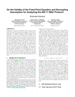 On the Validity of the Fixed Point Equation and