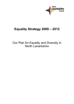 Equality Strategy 2009-2012