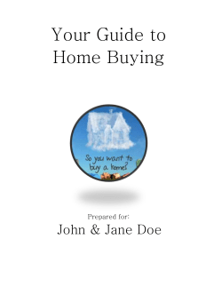 Home Buying Packet - Keith Duble Austin Realtor