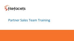 Sales Team Training