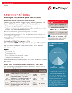 Compressed Air Efficiency
