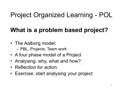 Project Organized Learning - POL