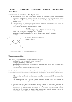 Some problems are related to the Pure Majority Rule: &rarr; Unrealistic