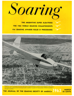 1963 World Soaring Championship