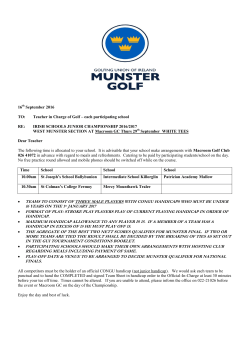 TEAMS TO CONSIST OF THREE MALE PLAYERS WITH