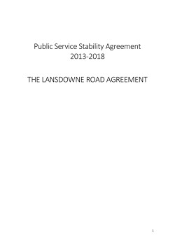 Lansdowne Road Agreement