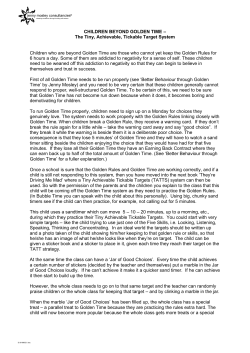 231 Children Beyond Golden Time – The TATT