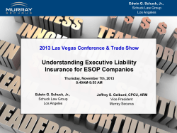 Understanding Executive Liability Insurance for ESOP Companies