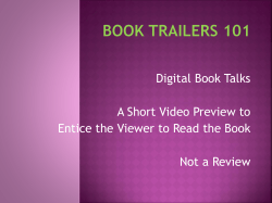 Book Trailers - State Library of Iowa