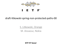 3_IETF97_draft-litkowski-spring-non-protected-paths-00