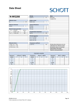 Data Sheet N