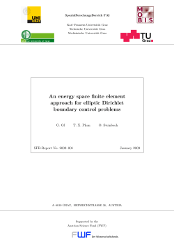 An energy space finite element approach for elliptic Dirichlet