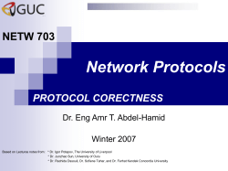 Signaling and Network Control