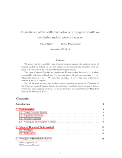 Equivalence of two different notions of tangent bundle on