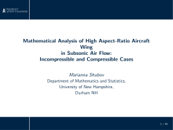 Mathematical Analysis of High Aspect