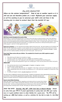 Keep an eye on weather reports as it is still cool out and