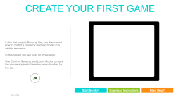 create your first game