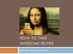 Good and Bad uses of Social Media