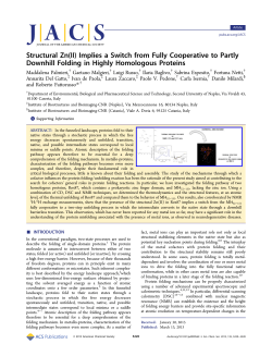 Structural Zn(II) Implies a Switch from Fully Cooperative to Partly